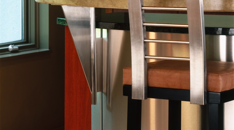 A close up view of one of the countertop, floor, furniture, hardwood, product design, table, black