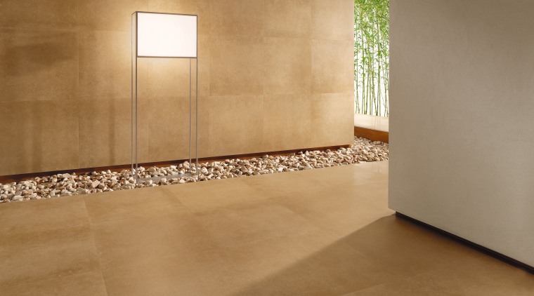 A view of a tiled floor and wall. floor, flooring, hardwood, interior design, laminate flooring, property, real estate, tile, wall, wood, wood flooring, brown, orange