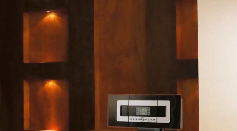 another new development from phillipsis the waveless music cabinetry, floor, flooring, furniture, hardwood, interior design, lighting, living room, wall, wood, wood stain, brown