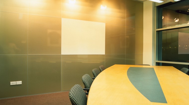 A view of the architectural work done by architecture, ceiling, conference hall, floor, flooring, furniture, glass, interior design, lighting, office, table, wall, orange, brown