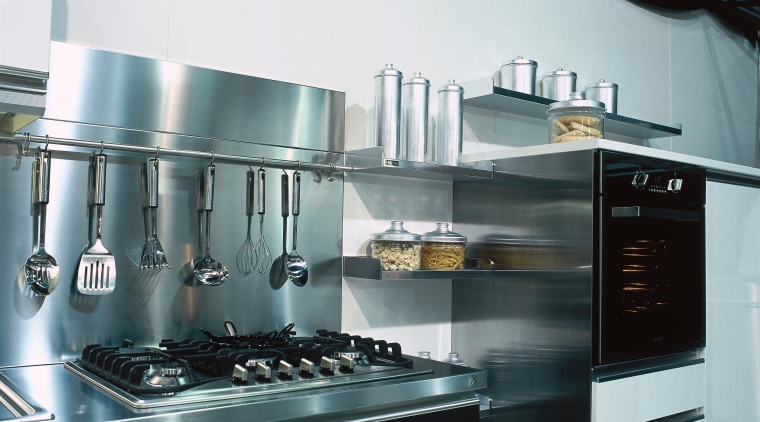 An example of Baumatic Appliances accessories and features. countertop, home appliance, kitchen, kitchen appliance, kitchen stove, small appliance, gray, black