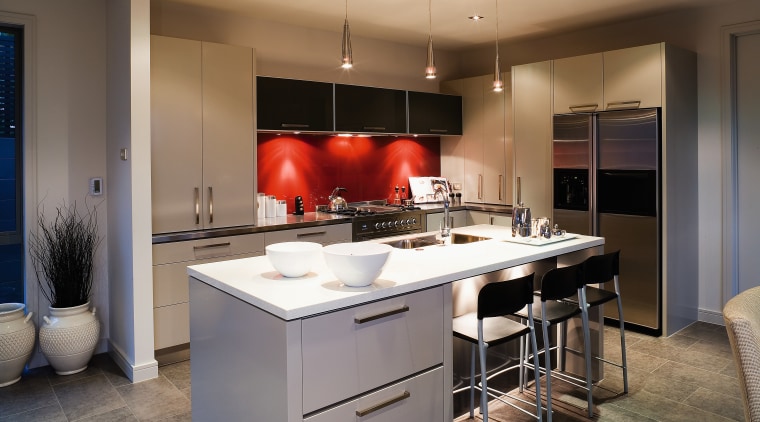 A view of some kitchen cabinetry by TM cabinetry, countertop, cuisine classique, interior design, kitchen, real estate, room, gray