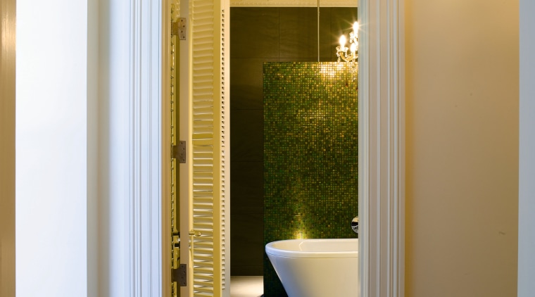 A glimpse from the hallway of this extensively door, floor, home, house, interior design, window, wood, brown