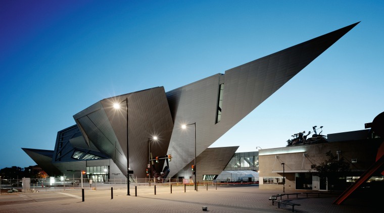 A view of Devers new Cultural Centre witch aerospace engineering, aircraft, airplane, architecture, aviation, sky, tourist attraction, teal