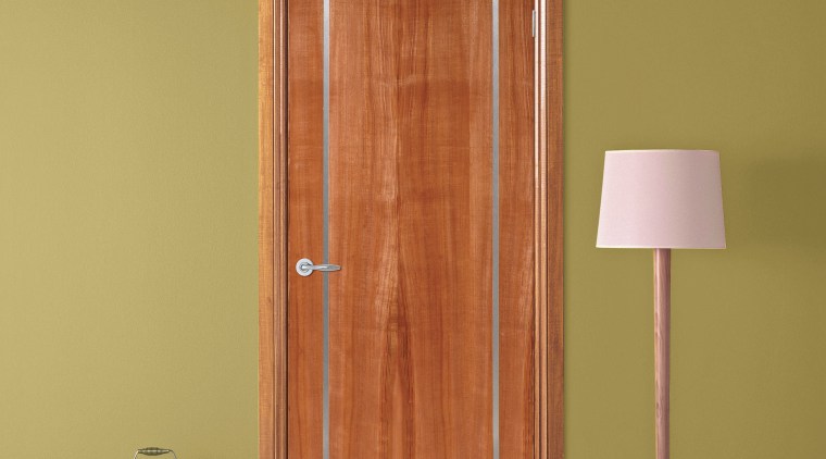 A view of a door from William Russell cupboard, door, furniture, hardwood, product design, wardrobe, wood, wood stain, orange, brown