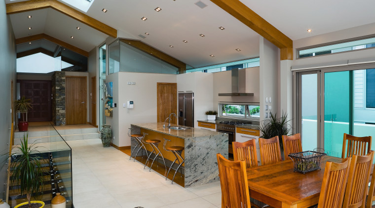 A view of a home managed by Santa ceiling, interior design, living room, real estate, gray