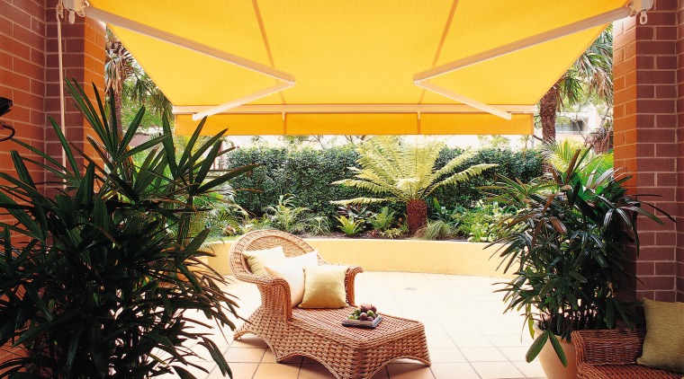 A view of this outdoor area where Whitianga home, interior design, outdoor structure, patio, property, real estate, shade, orange