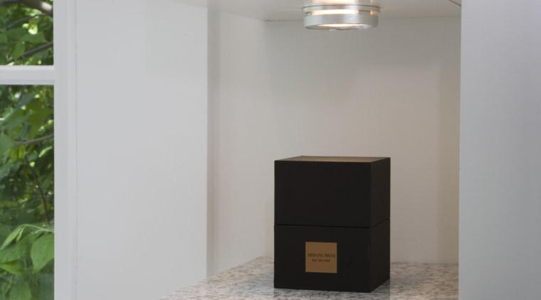 Niche Alcoves provide a visual break in the fireplace, furniture, hearth, home appliance, product design, gray