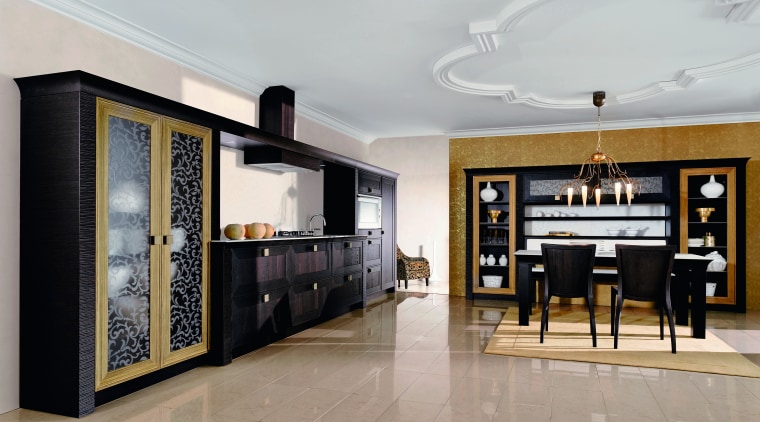 The Casale and the Chalet both by Rational ceiling, floor, flooring, interior design, room, gray