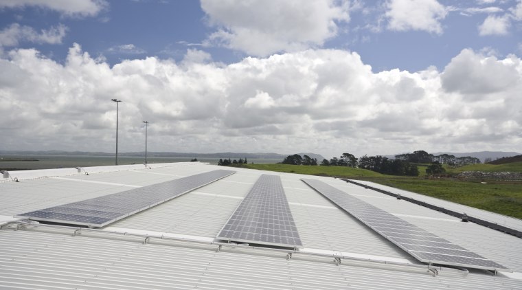 All lighting and power installation at the new cloud, daylighting, energy, infrastructure, roof, sky, solar energy, solar panel, solar power, structure, gray