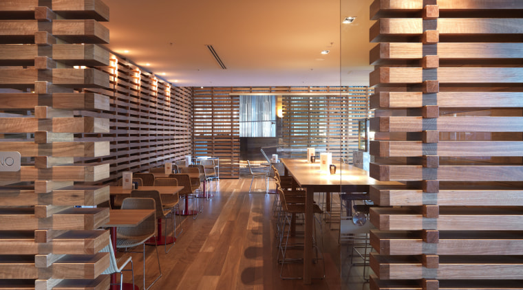 View of an eating and dining area which floor, flooring, hardwood, interior design, lighting, real estate, wall, wood, brown, gray