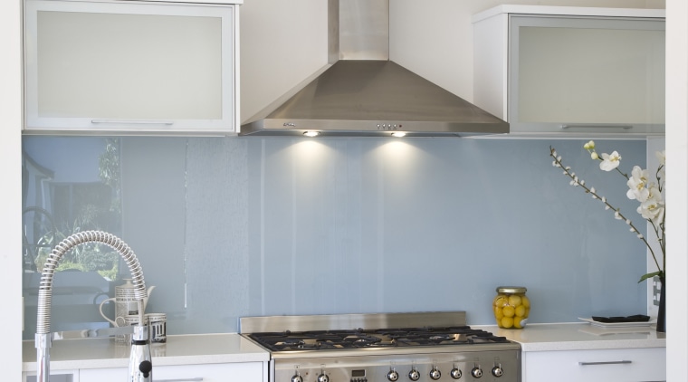 View of Harmony Homes show home kitchen which countertop, cuisine classique, home, interior design, kitchen, room, white, gray