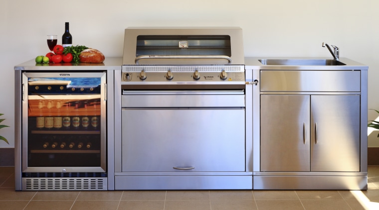 The Vintec 40BVC beverage center combines sleek good gas stove, home appliance, kitchen, kitchen appliance, kitchen stove, major appliance, microwave oven, oven, refrigerator, small appliance, stove, white