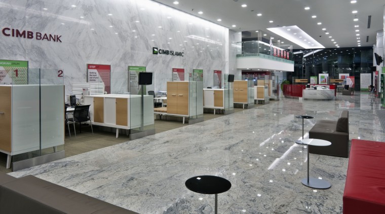 White marble was introduced for the flooring to interior design, product design, gray