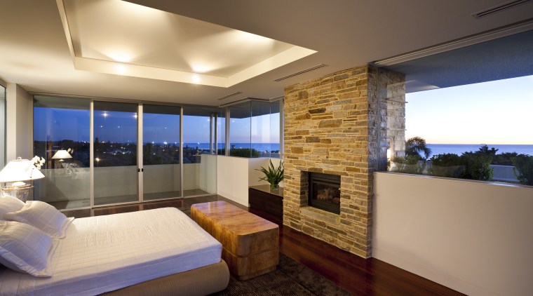 View of house with stone walls, walnut panelling architecture, ceiling, interior design, real estate, room, suite, window, brown
