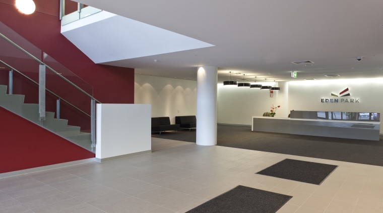 Singer Group undertook the broad array of electrical architecture, ceiling, daylighting, floor, flooring, interior design, lobby, product design, gray