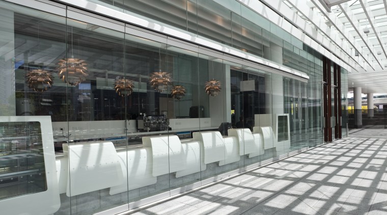 Specialist architectural glazing company Glass Projects supplied and building, glass, metropolitan area, gray, white