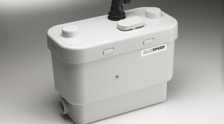 View of a kitchen which features the Sanispeed hardware, plumbing fixture, product, product design, white, gray