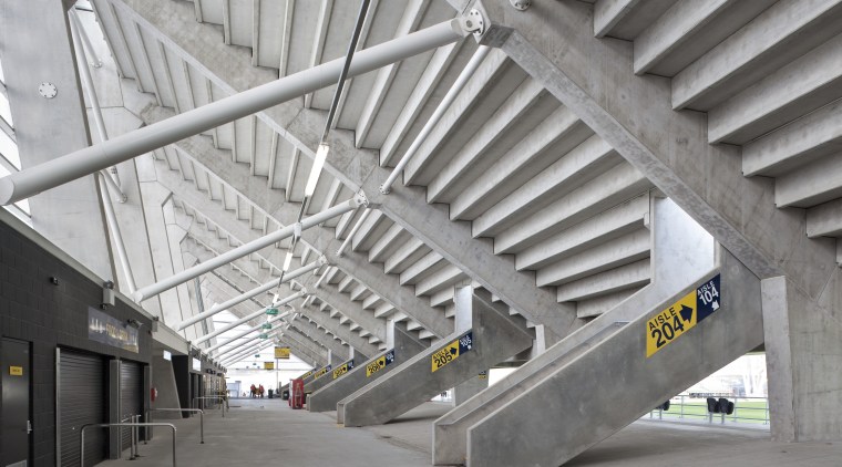 Sinclair Knight Merz (SKM) designed the roof for architecture, daylighting, steel, structure, gray