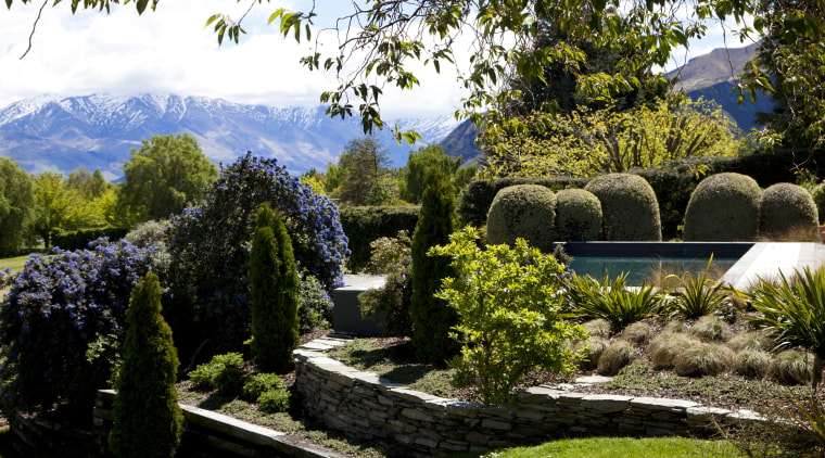 View of landscaping. - View of landscaping. - botanical garden, estate, garden, grass, landscape, landscaping, lawn, leaf, nature, plant, shrub, tree, vegetation, brown