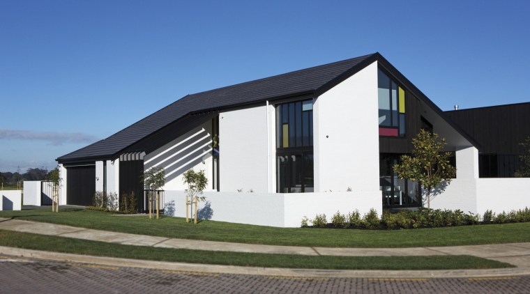 This street is part of a new initiative building, cottage, facade, home, house, property, real estate