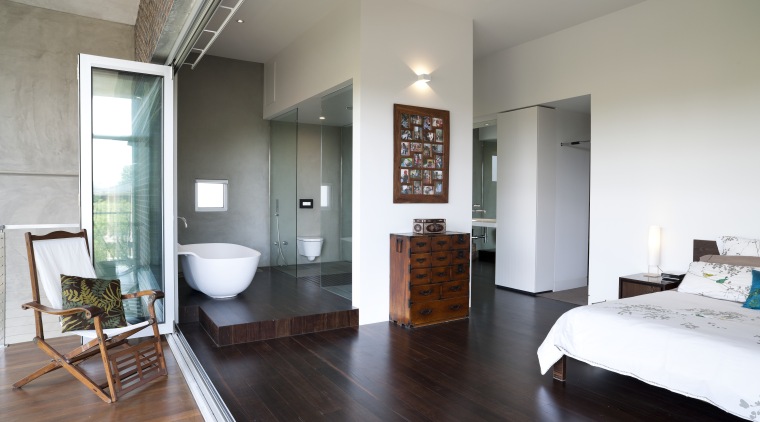 Stage presence  elevated on a platform, the architecture, ceiling, floor, flooring, hardwood, interior design, real estate, room, suite, wood, wood flooring, gray