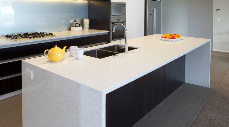 The cabinets in this kitchen by Arcadia Joinery architecture, countertop, interior design, kitchen, real estate, gray