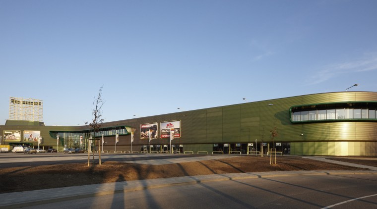 Ambro Metals supplies a wide range of metal architecture, building, city, corporate headquarters, infrastructure, metropolitan area, sky, structure, teal