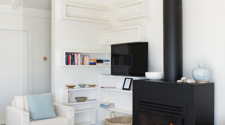 Built from quality materials, Warmington fires offer high hearth, home, home appliance, interior design, living room, room, wood burning stove, white