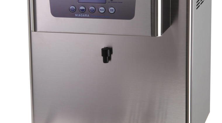 All Cosmetal products from Merquip offer the optional coffeemaker, home appliance, kitchen appliance, product, product design, small appliance, gray, white