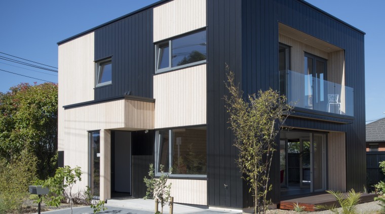 The window and door joinery on this house architecture, building, commercial building, corporate headquarters, elevation, facade, home, house, property, real estate, residential area, siding