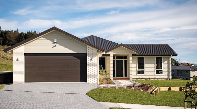 Selecting the right grass type minimises mowing and elevation, estate, facade, home, house, property, , residential area, siding, gj gardner homes