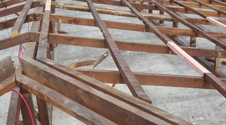 Any dwelling or commercial building built prior to construction, roof, steel, structure, wood, gray