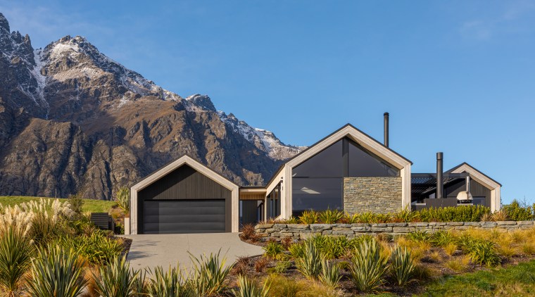 Gabled roofs avoid snow loading and are an 