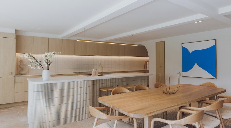 The Nova Rectangle Dining Table, by Totem Road, 