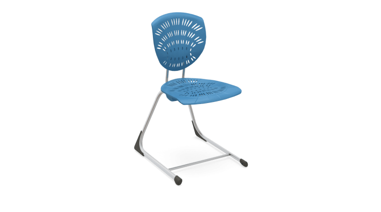 Colourful and ergonomic, the Bodyfurn® Sled Chair was chair, furniture, line, product, table