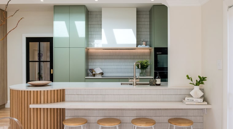 The use of engineered stone benchtops with a 