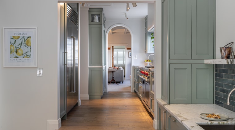 The bar/drinks area, at right, is now separate 