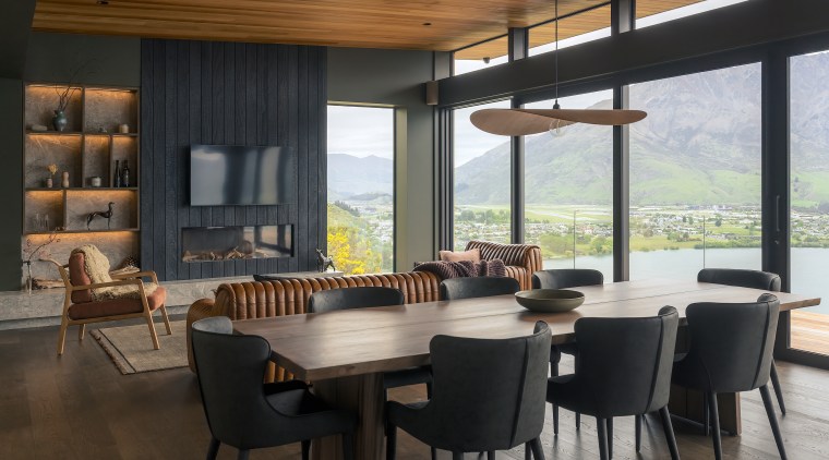 The beauty and calming nature of wood continues 