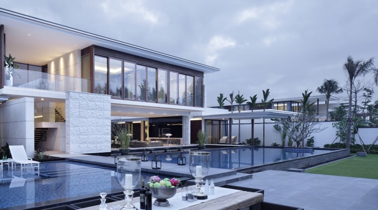 What makes these modern house designs so special apartment, architecture, building, design, estate, facade, furniture, glass, home, house, interior design, mansion, material property, mixed-use, property, real estate, residential area, roof, room, sky, teal