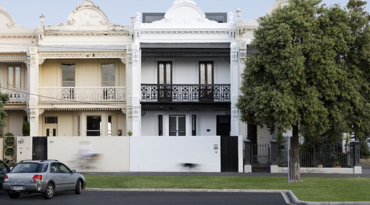 This project transforms a small Victorian terrace into architecture, building, classical architecture, estate, facade, family car, historic house, home, house, mansion, neighbourhood, official residence, property, real estate, residential area, white