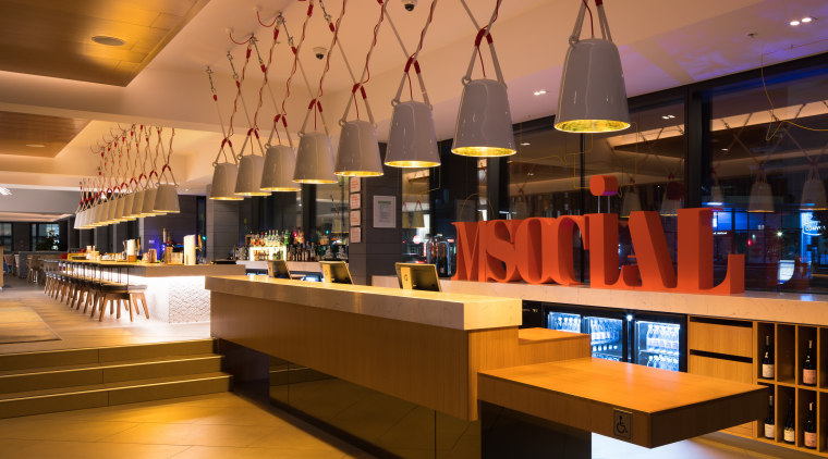 Guests now multi-use a hotel’s F&B areas. They cafeteria, interior design, restaurant, multi-use hotel