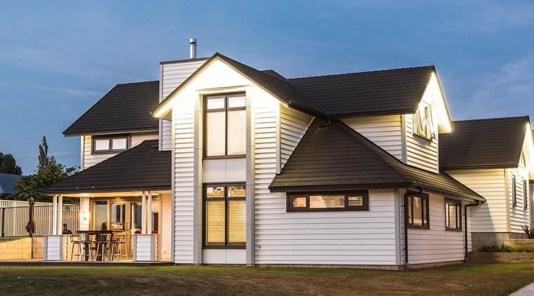 Niagara View - building | cottage | elevation building, cottage, elevation, estate, facade, farmhouse, home, house, property, real estate, residential area, roof, siding, suburb, teal
