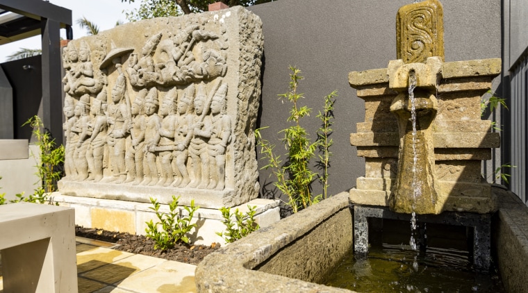 Water feature, Balinese style. - Ancient aesthetic - 