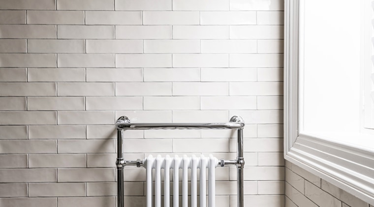 Classic heating meets contemporary add-on functionality. A new white, gray