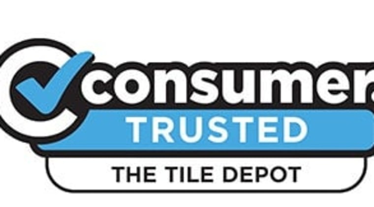 The Tile Depot View - area | banner area, banner, brand, clip art, font, line, logo, product, sign, signage, technology, text, white