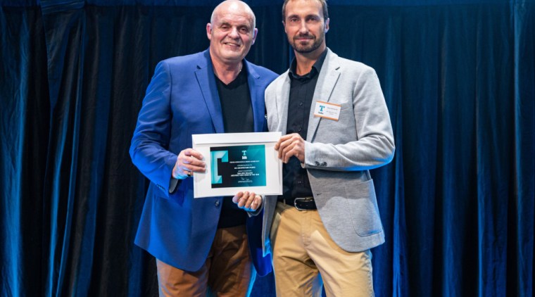 2019 TIDA New Zealand Homes presentation evening award, award ceremony, blue, event, blue