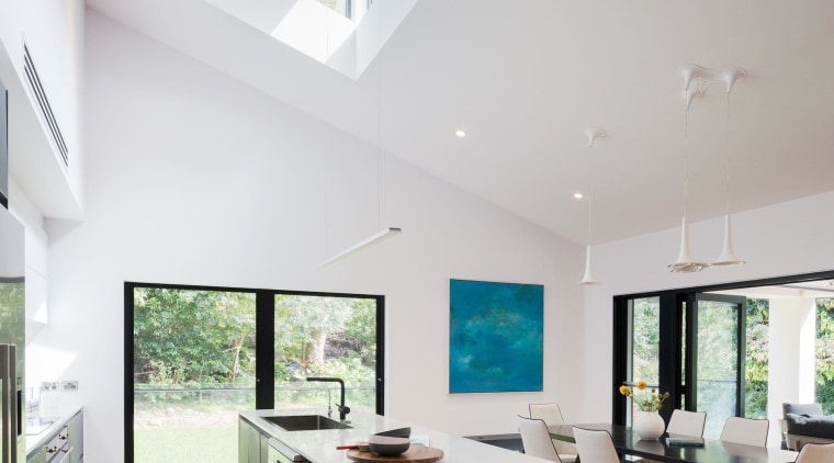 Winner – Bijl Architecture - architecture | ceiling architecture, ceiling, daylighting, estate, house, interior design, living room, property, real estate, window, gray, white