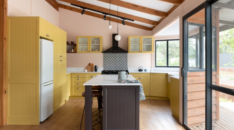 The renovation takes inspiration from the yellow wattle 