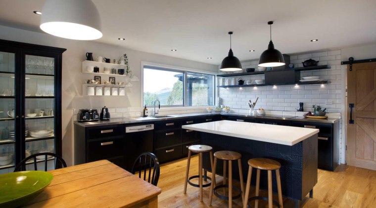 Proudly brought to you by Kitchen Things countertop, cuisine classique, interior design, kitchen, real estate, gray